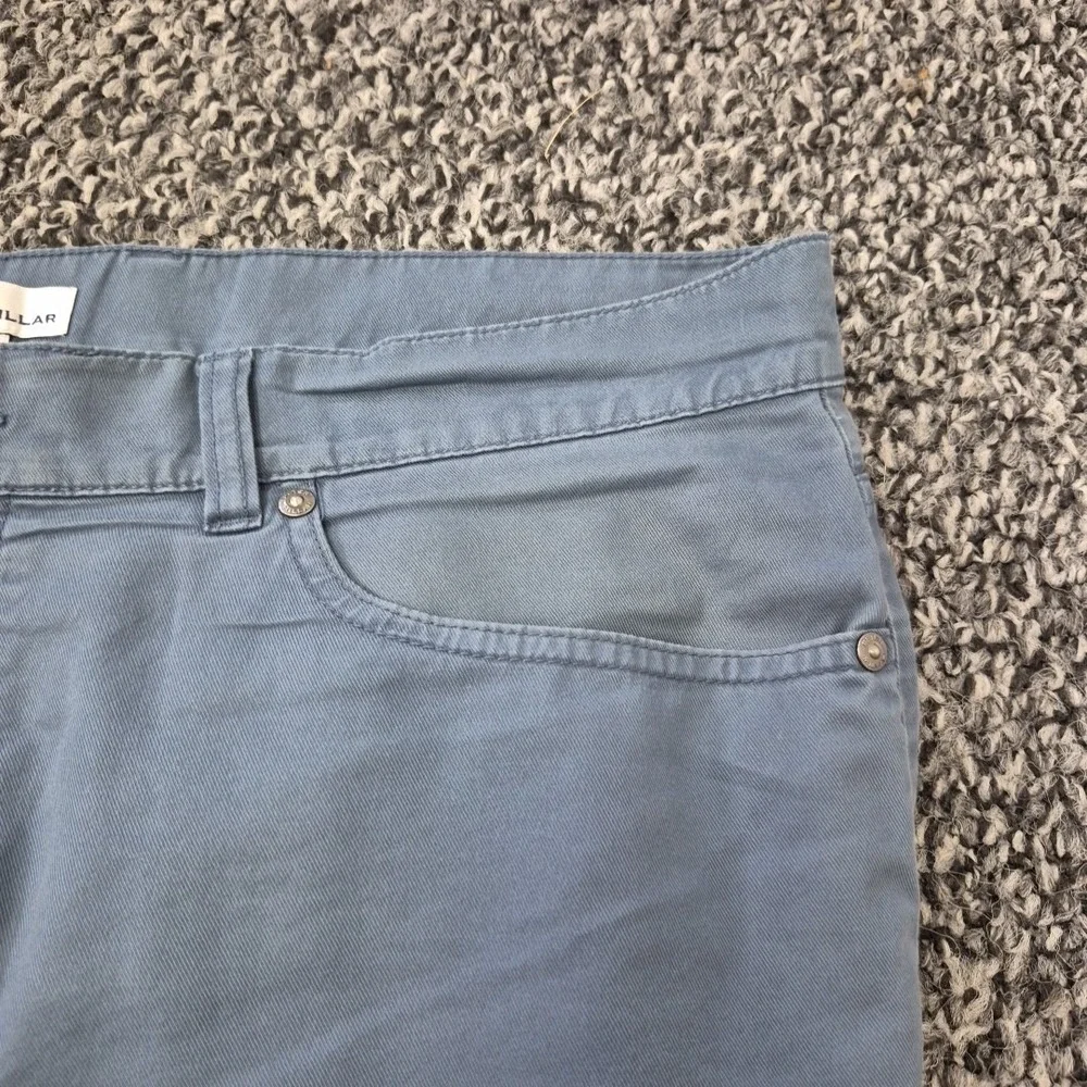 Peter Millar Men's 38x31 Twill 5‎ Pocket Soft Touch Off White Stretch ME0B47
